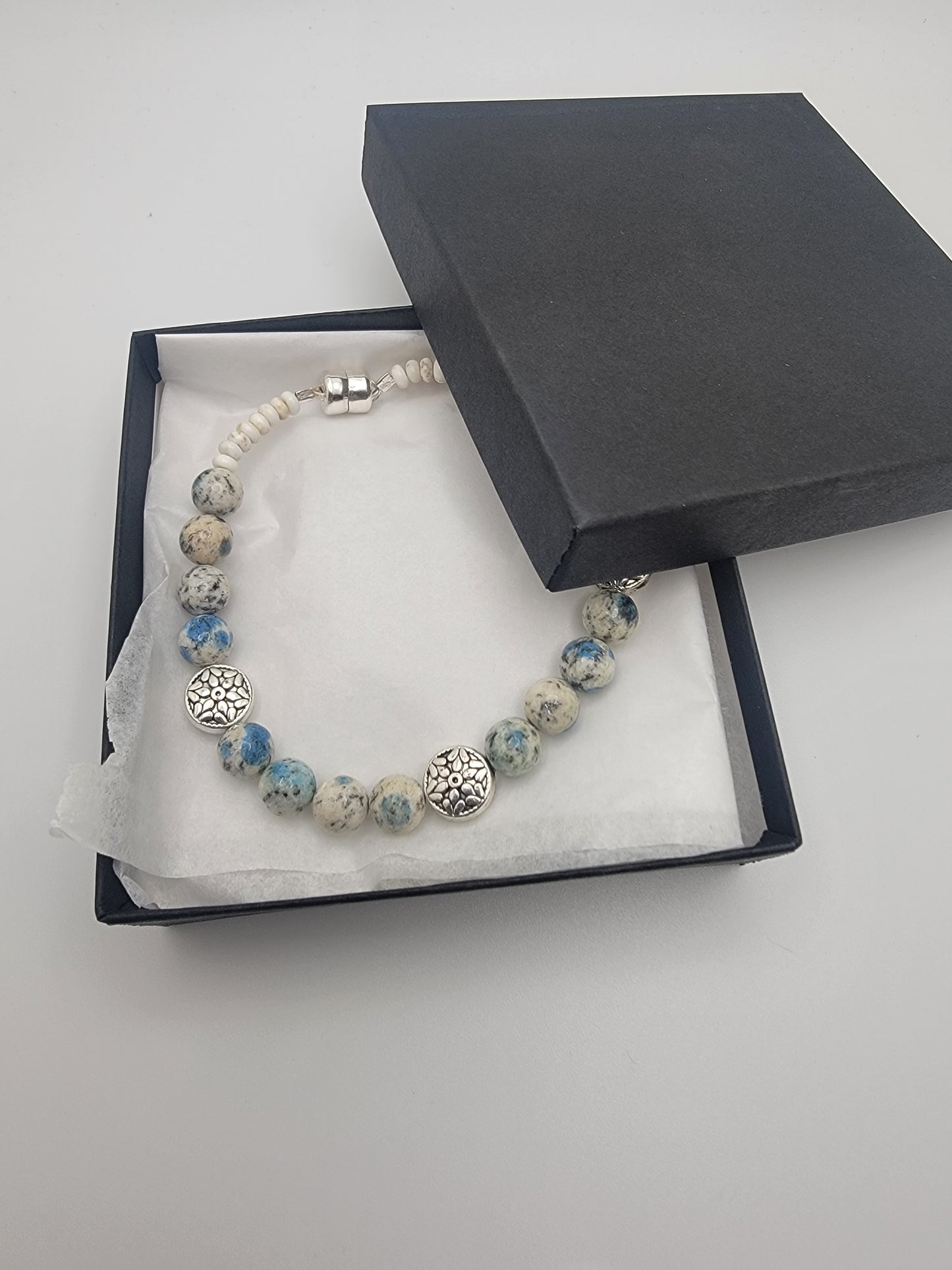 Gemstone Bracelets with Magnetic Clasp